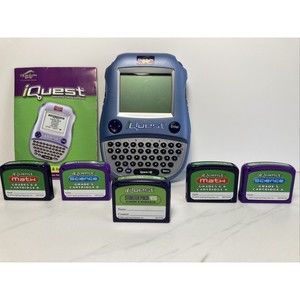 iQuest System w/ Starter Pack, Instructions & 4 games Math,Science Grade 5-8